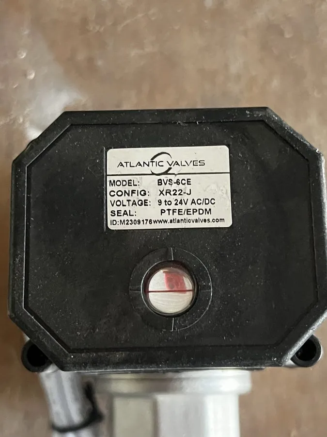 Клапан 1/2" Stainless Steel Motorized Electric Ball Valve 9V 12V-24 Volt AC/DC,  — фото лота 1