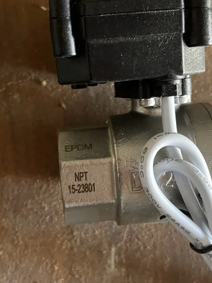 Клапан 1/2" Stainless Steel Motorized Electric Ball Valve 9V 12V-24 Volt AC/DC,  — фото лота 2