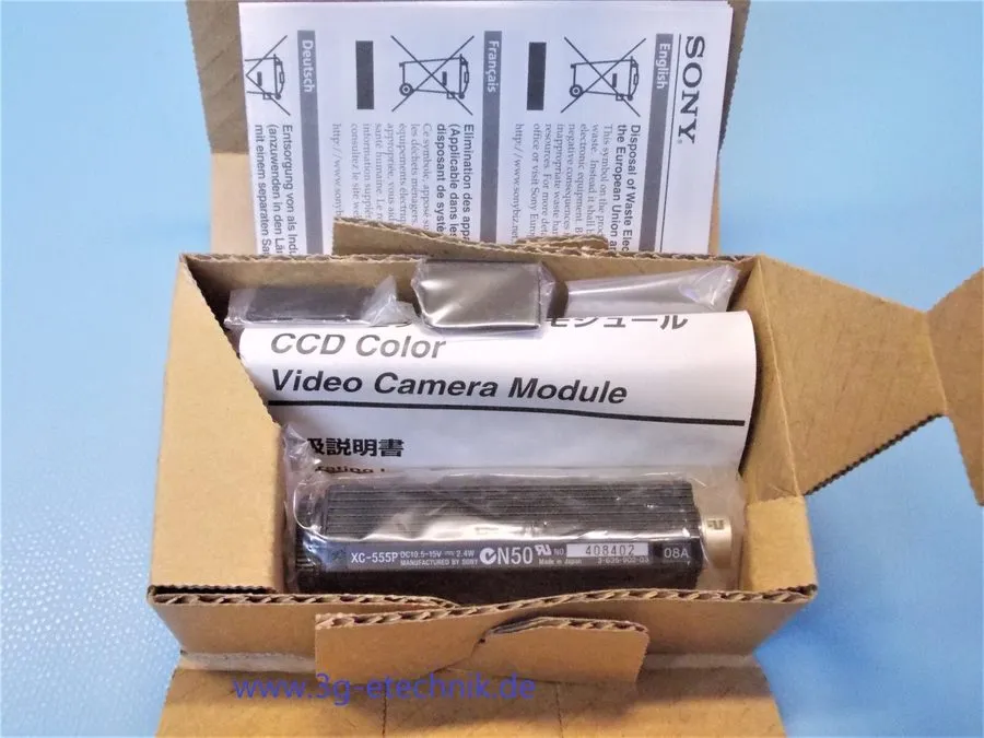 Модуль XC-555P SONY CCD Color Video Camera Module Camera / 2 DC12V — фото лота 1