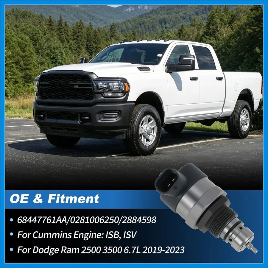 Трубопроводная арматура Fuel Pressure Regulator, Cummins 6.7L Nissan 5.0L Bosch  — фото лота 1