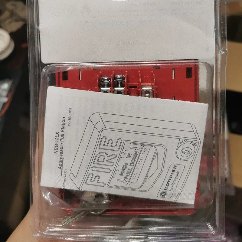 Оборудование пожарной сигнализации Notifier NBG-12LX Fire Alarm Pull Station Fir