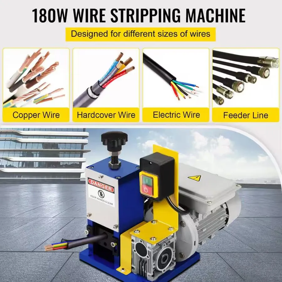 Станок для зачистки проводов SKYSHALOAutomatic Electric Wire Stripping Machine 0 — фото лота 1