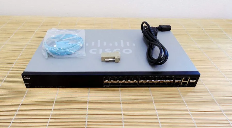 Коммутатор Cisco SG300-28SFP-K9 26 10/100/1000 ports (SFP), 2 combo mini