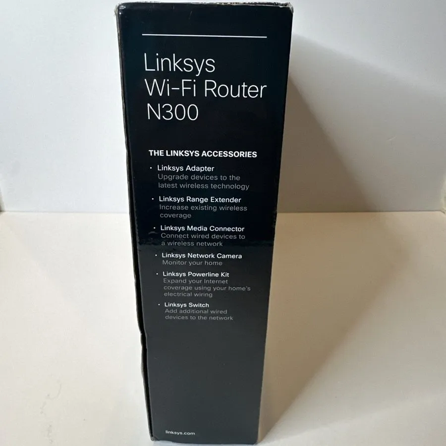 Маршрутизатор Cisco Linksys X2000 N300 All-in-One Wi-Fi Router w/ ADSL2+Modem 3- — фото лота 1