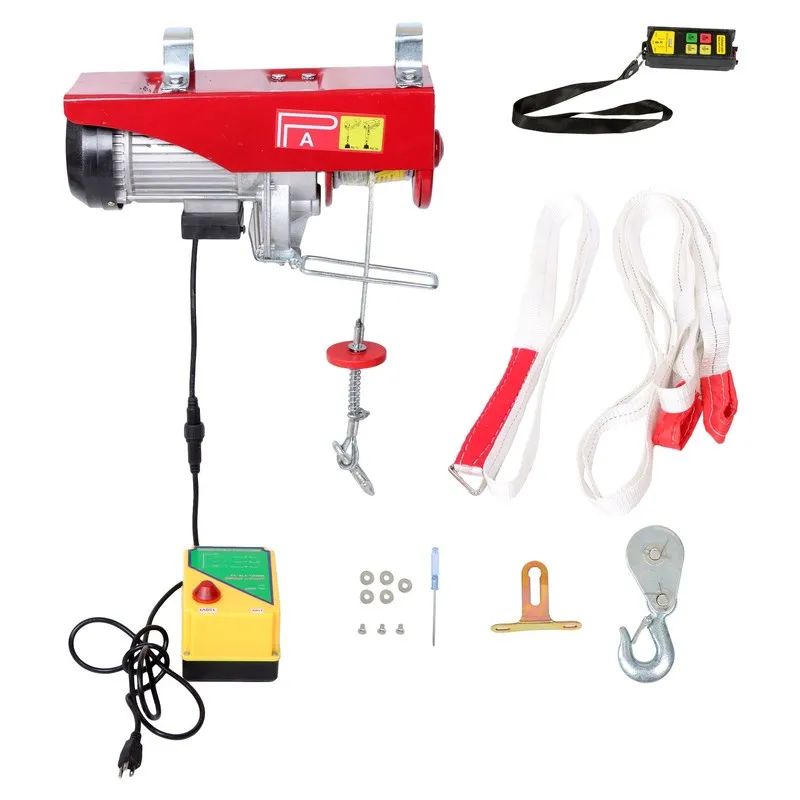 Таль ALL-CARB PA1000 2200lbs 110v Electric Hoist 1600W with Wireless Remote Cont — фото лота 2