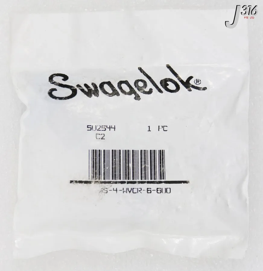 Фитинг 35120 SWAGELOK TUBE FITTING CONNECTOR, 1/4" SS-4-WVCR-6-600