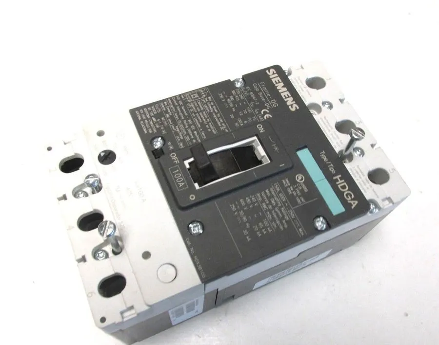 Автоматический выключатель SIEMENS HDX3B100 CIRCUIT BREAKER 600V 100 Amp 3P 100A