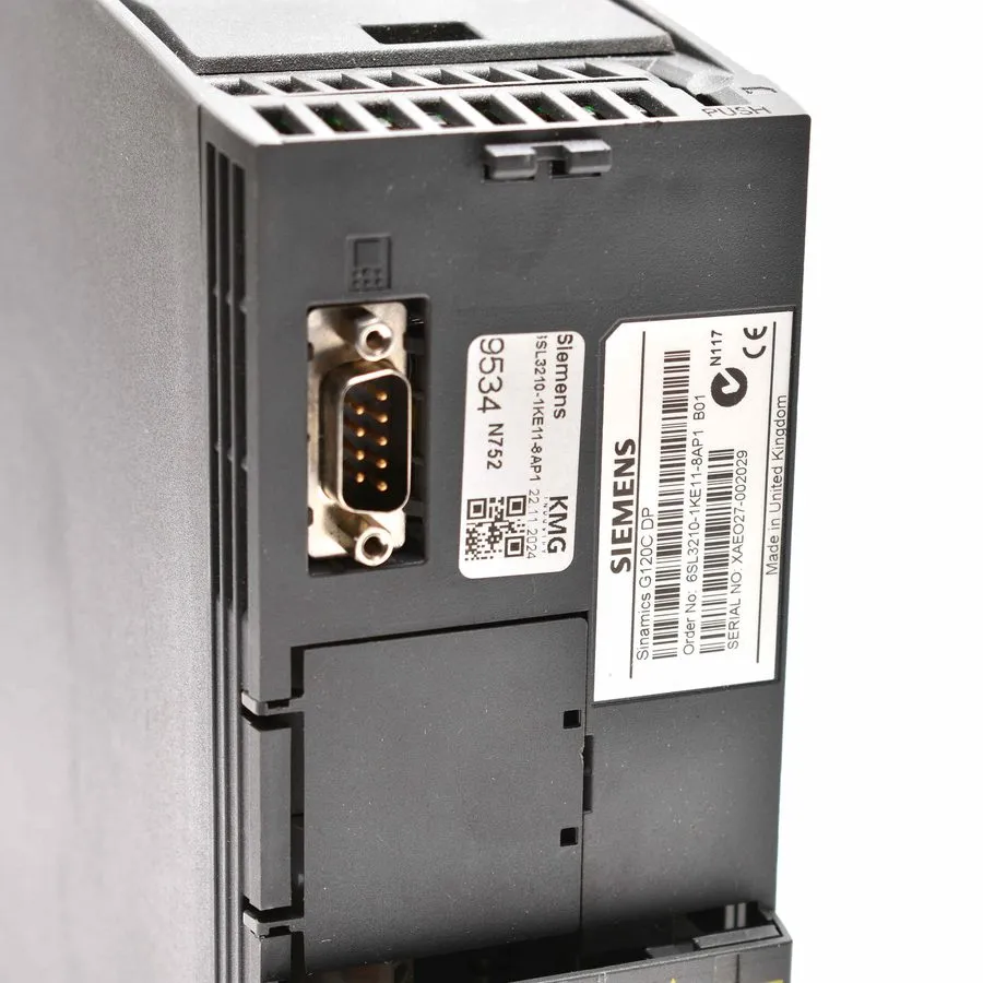 Частотный преобразователь Siemens SINAMICS G120C 0.55kW 6SL3210-1KE11-8AP1 — фото лота 1