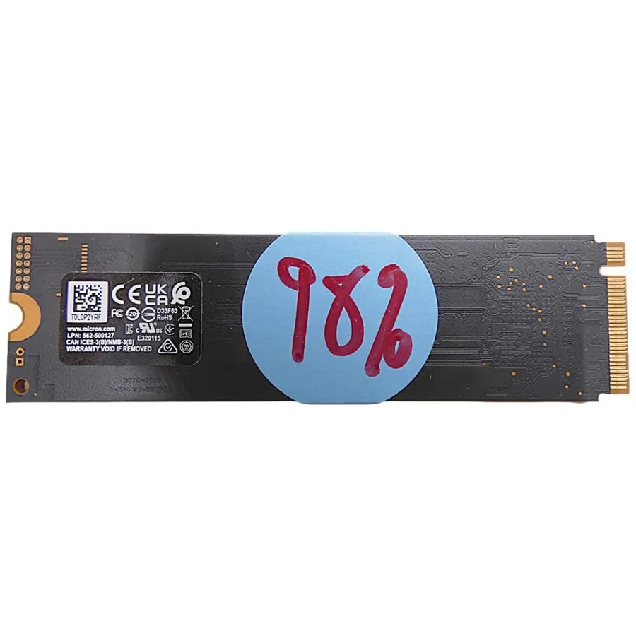 SSD-накопитель Micron MTFDKBA1T0QFM 2400E 1TB PCIe NVMe Gen4x4 SSD Drive