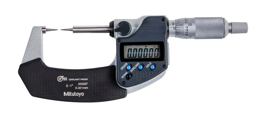 Микрометр Mitutoyo 342-351-32 Digimatic Point Micrometer 0"- 1"/25.4mm SPC IP65 