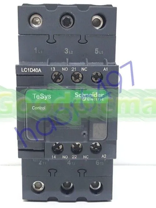 Контактор TESYS LC1D40A MAGNETIC CONTACTOR 3 POLE 220V 50/60HZ