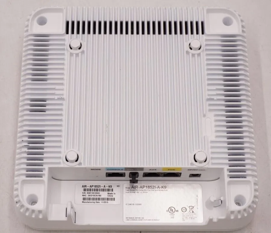 Точка доступа Wi-Fi Cisco AIR-AP1852I-A-K9 Aironet 1852I Wireless Access Point