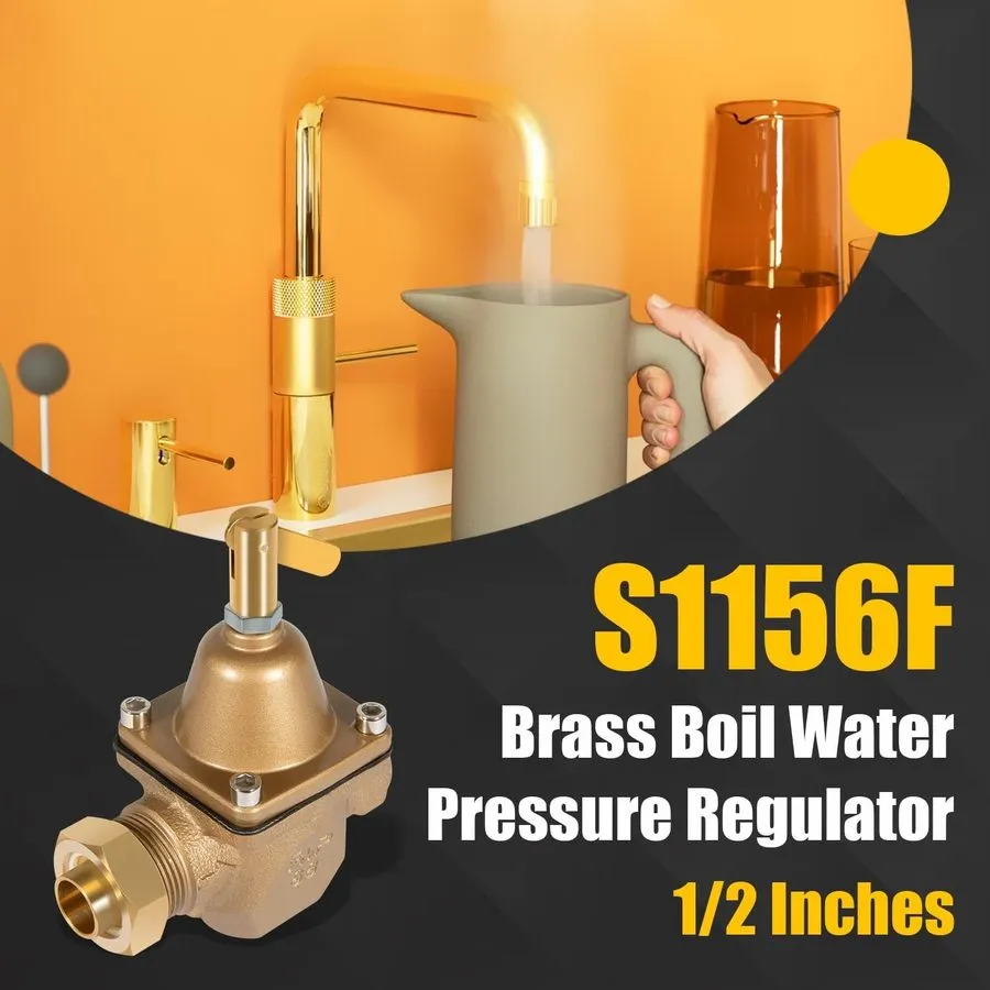 Трубопроводная арматура Watts B1156F S1156F High Capacity 1/2" Bronze Feed Water — фото лота 2