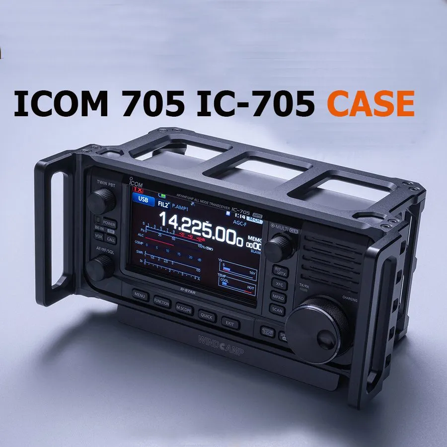 Радиостанция WINDCAMP ARK-705 Black Shield Case Carry Cage Black — фото лота 1