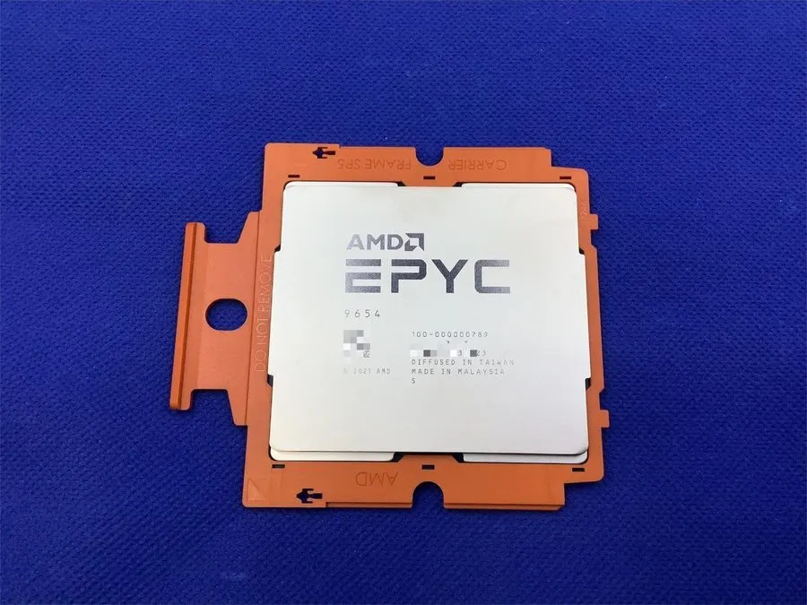 Модуль памяти AMD EPYC Genoa 9654 QS CPU processor 96 core 2.15-3.50 GHz 384MB D