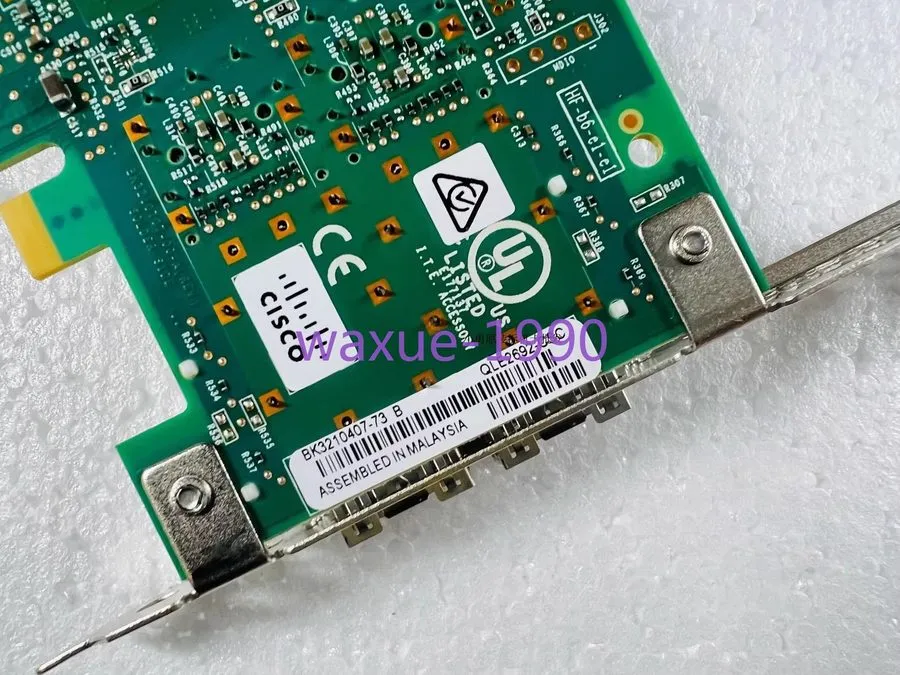 Контроллер Cisco UCSC-PCIE-QD16GF V01 PCIe 2-Port FC 16GB HBA QLE2692-CSC 30-100