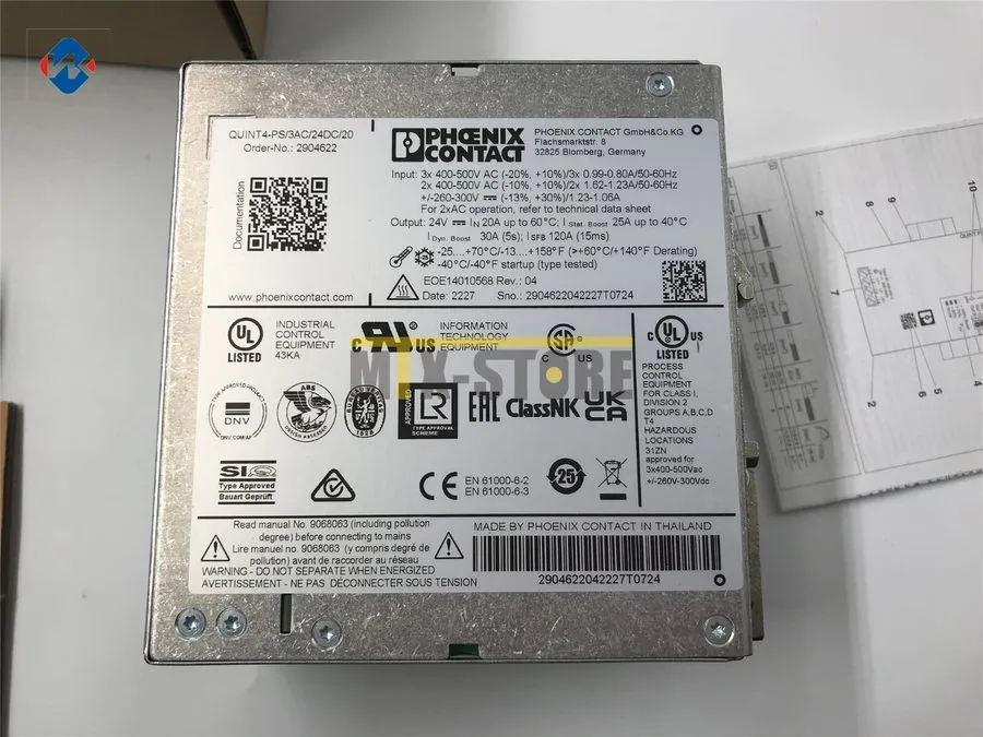 Блок питания Phoenix 2907913 QUINT4 BUFFER / 24DC / 20 Switching Power Supply