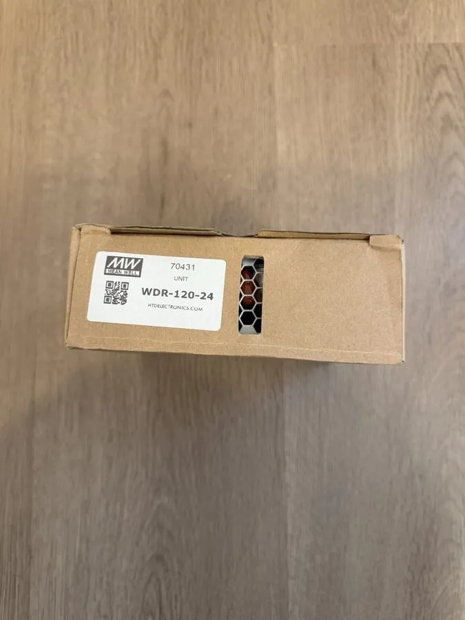 Блок питания MEAN WELL WDR-120-24 120W 24V 5A DIN Rail Power Supply 180-550VAC