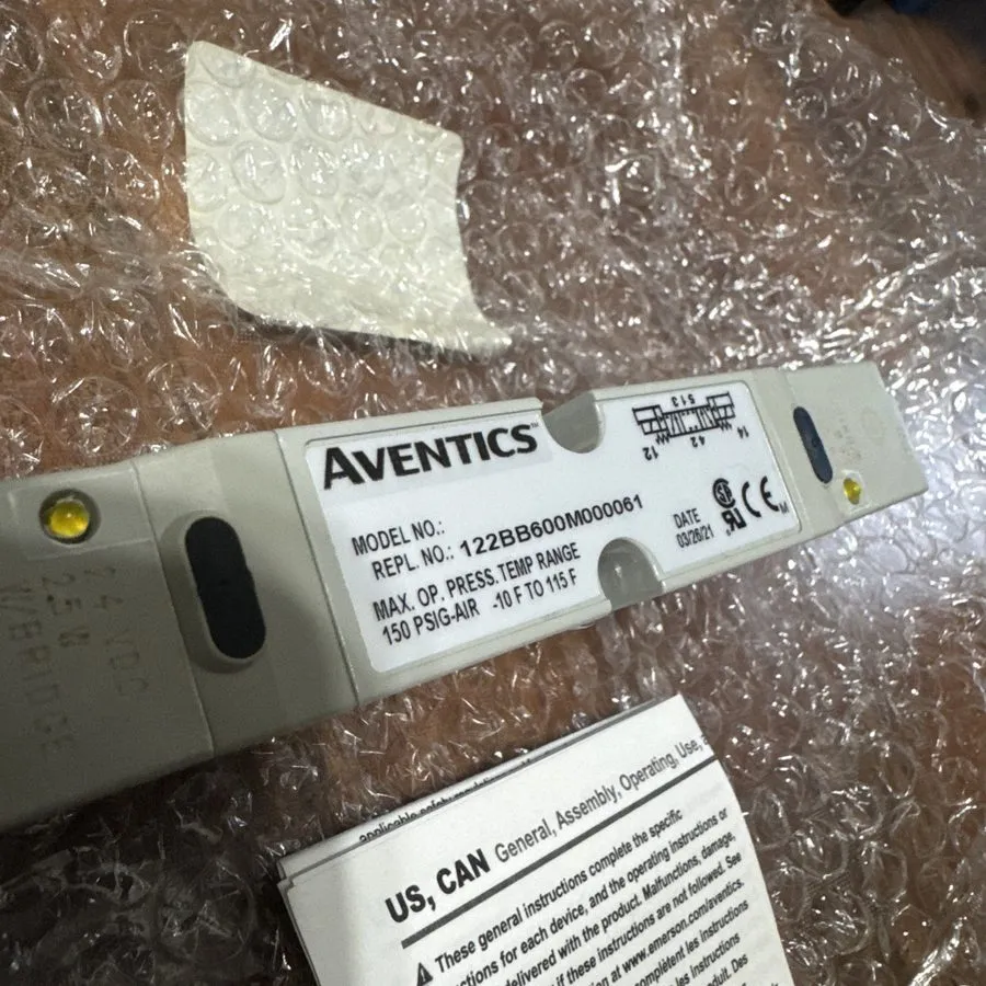 Электромагнитный клапан Aventics 051BB600M000061 Solenoid Valve 24VDC Coil 1.35W