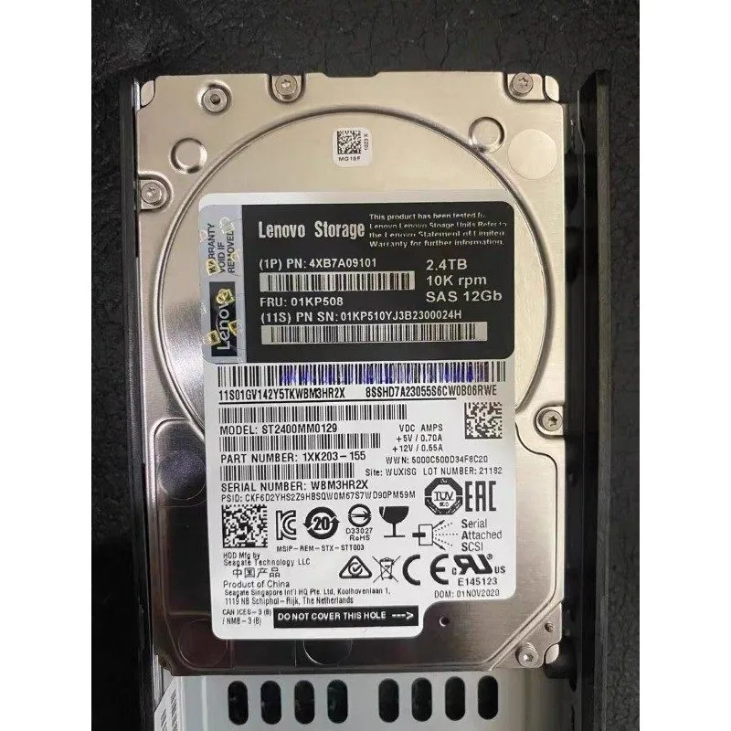 Жёсткий диск 4XB7A09101 Lenovo 01KP508 2.4TB 10K RPM 2.5" SAS Hard Drive DS Stor