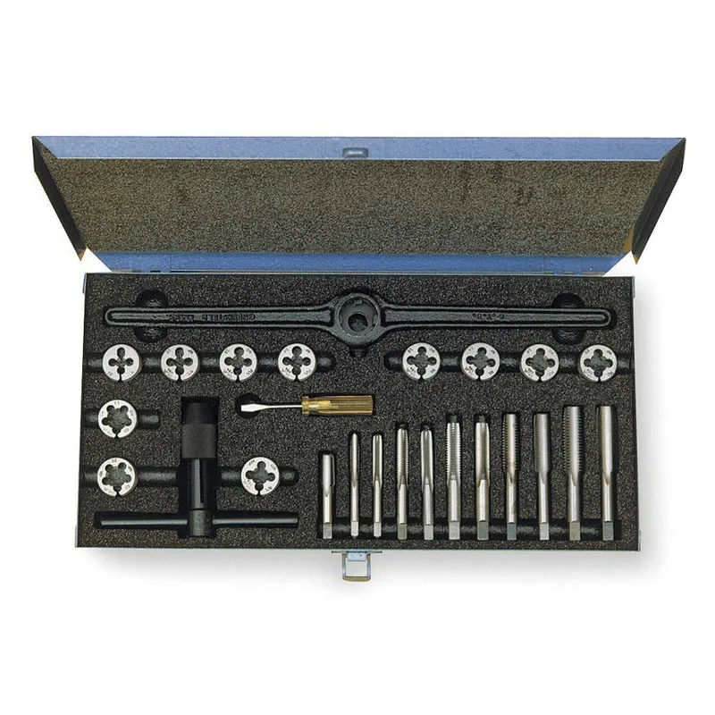 Режущий инструмент CLEVELAND C00528 Tap/Die Set, UNC,UNF,NPT 4ALH2 — фото лота 1