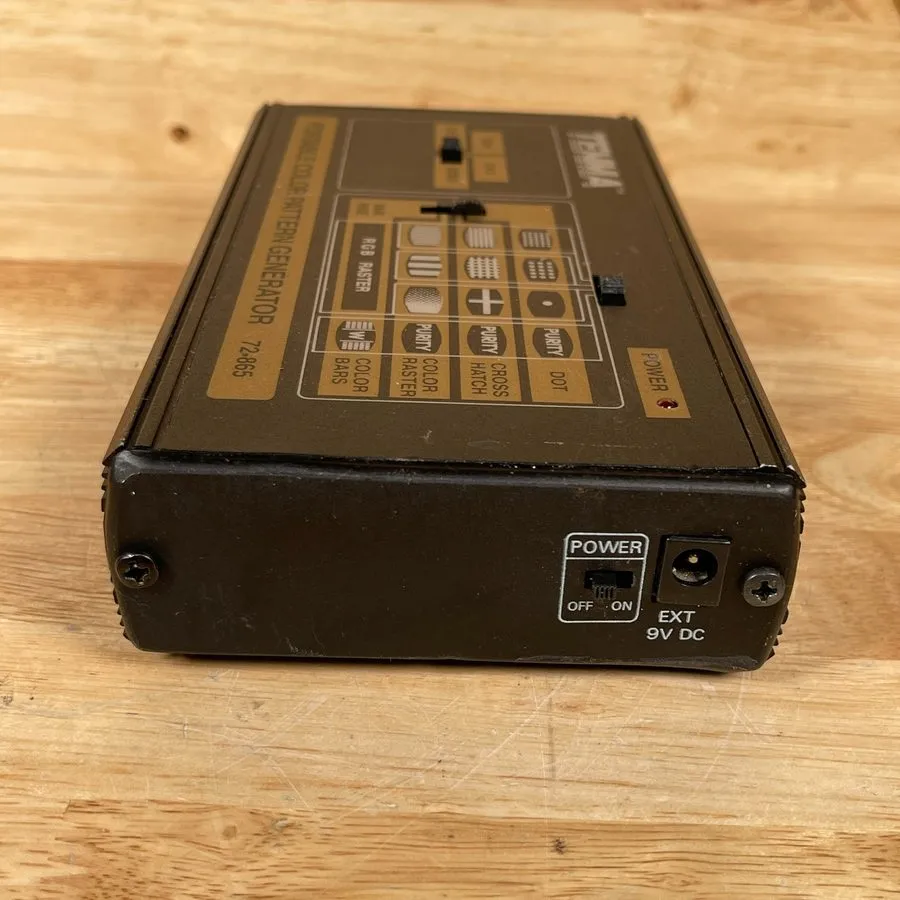 Тестер TENMA 72-865 Black Handheld Portable Color Pattern Generator (For Parts)