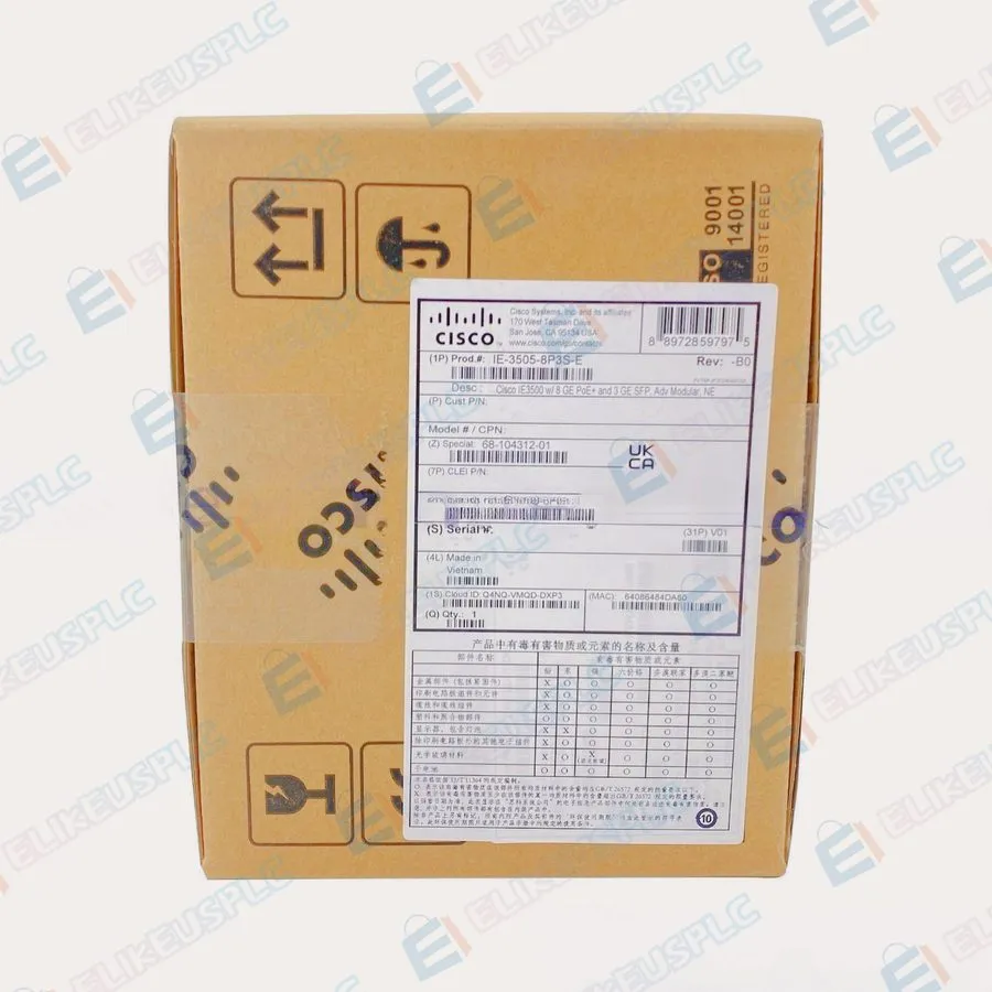 Коммутатор Cisco IE-3505-8P3S-E Industrial Ethernet Switch IE3500 Series