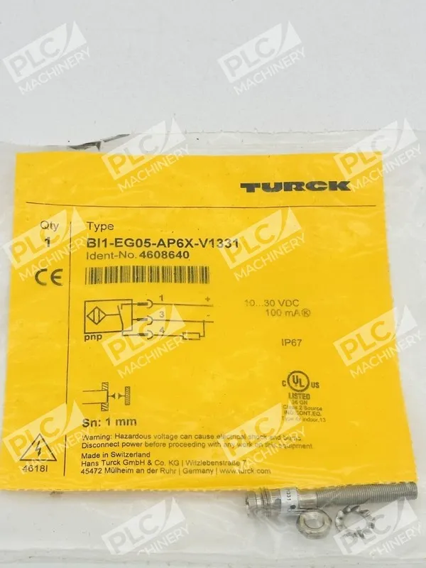 Датчик приближения Turck BI1-EG05-AP6X-V1331 Inductive Proximity Sensor 10-30VDC
