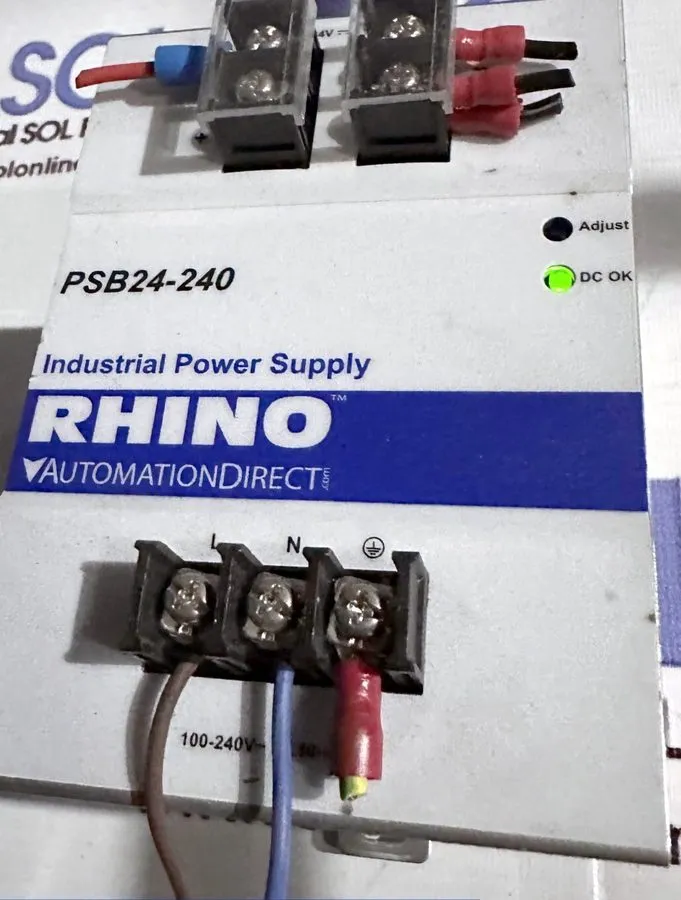 Блок питания RHINO PSB24-240 Industrial DIN Rail Power Supply 24VDC 10A 240W