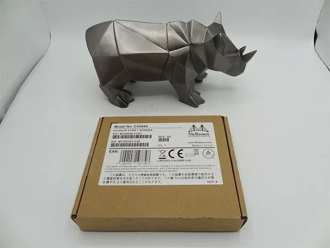 Плата Mellanox MCX454A-FCAT ConnectX 40/56GbE dual-port QSFP28 PCIe3.0 Adapter