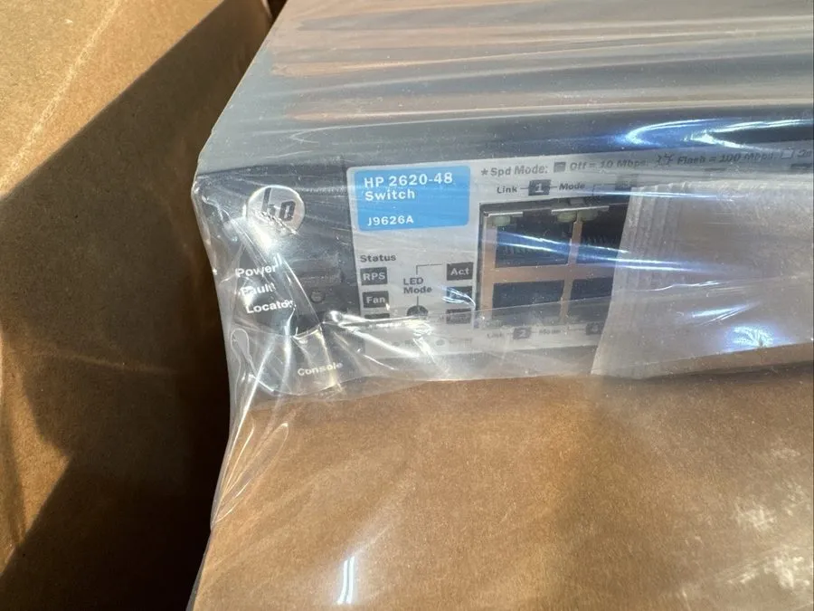 Коммутатор HP SWITCH J9627A 2620-48-POE+ SWITCH 48PORT MANAGED 10/100 ENET
