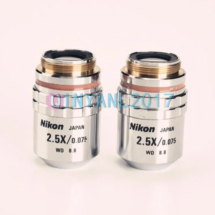 Объектив микроскопа Nikon CF Plan 2.5X/0.075 EPI Microscope Brightfield Objectiv