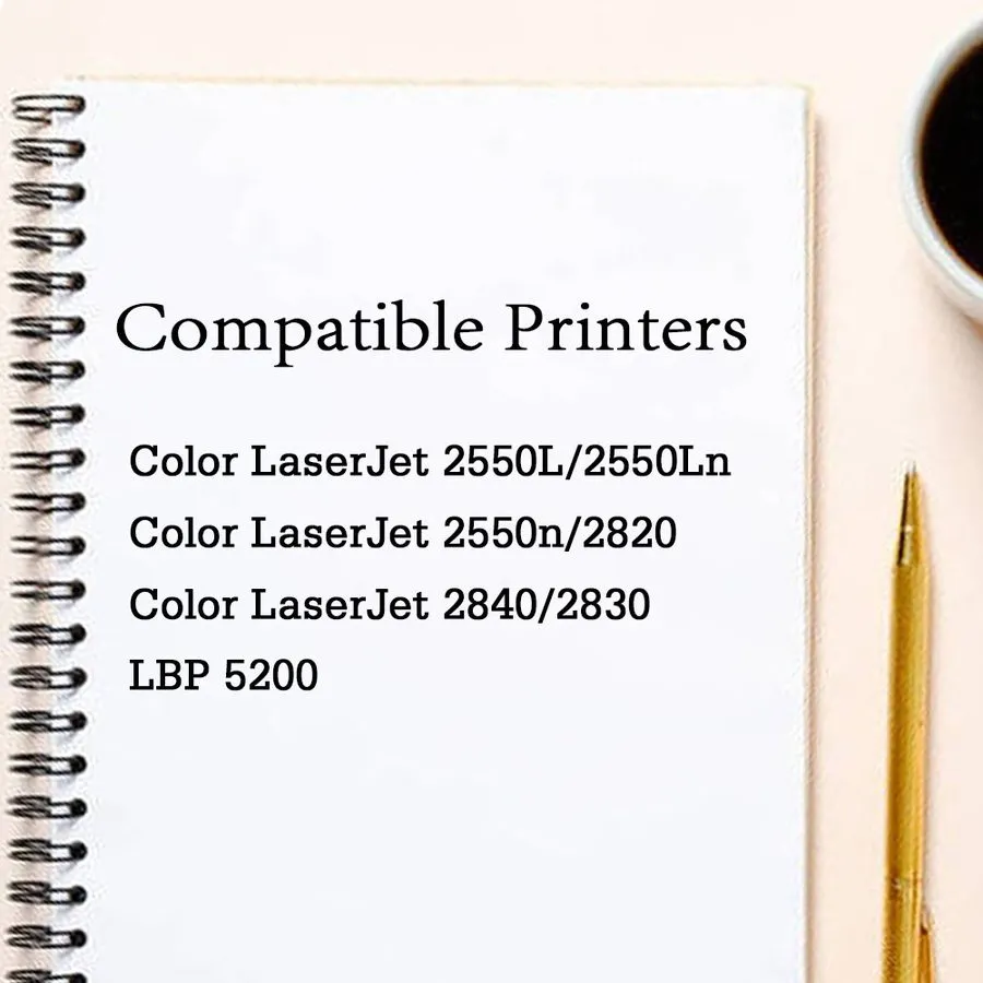 Принтер 3PK HP Q3960A 3960A Toner Cartridge Laser Jet 2550L 2550Ln 2820 Printer 