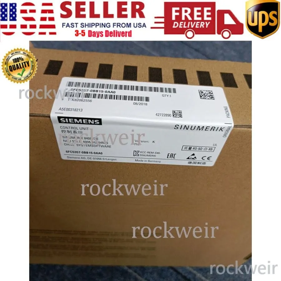 Стойка ЧПУ Siemens 6FC5357-0BB15-0AA0 SINUMERIK 840DDE CNC hardware