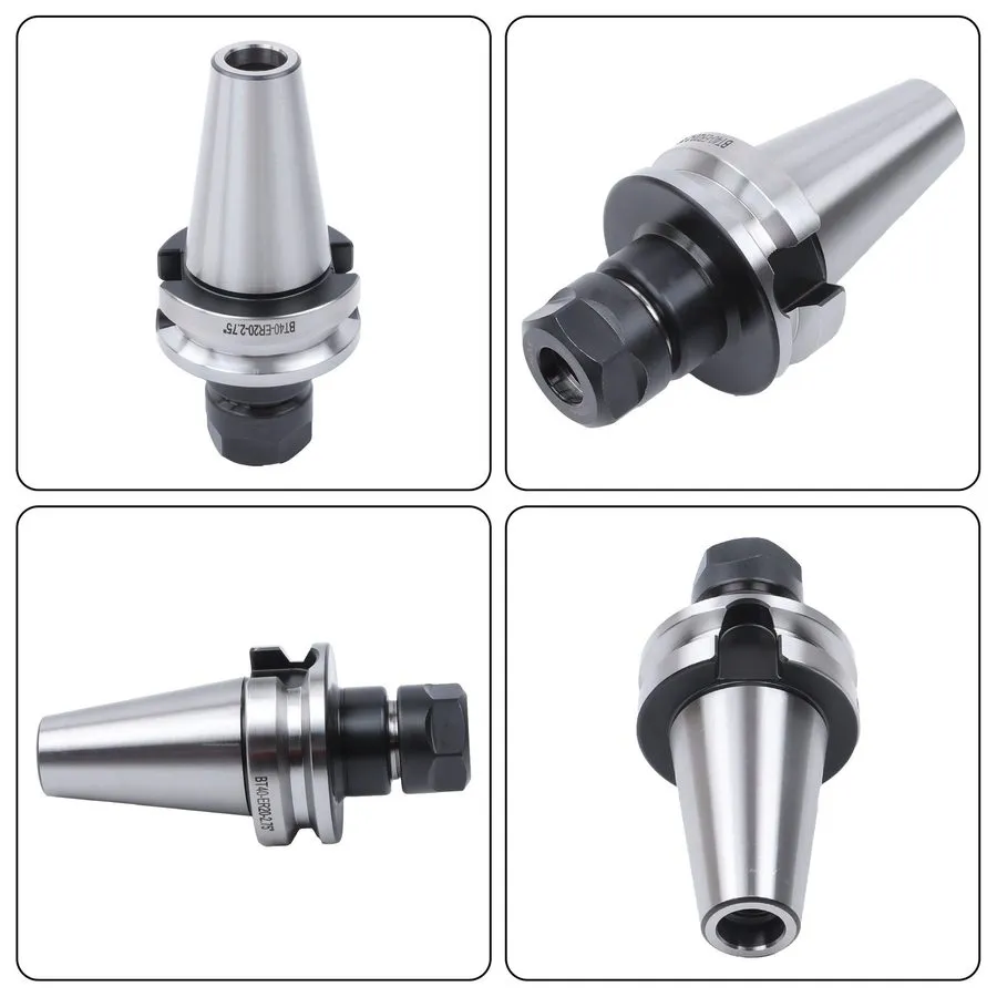 Режущий инструмент BT40-ER20 Collet Chuck 2.75" GAGE Length Precision Tool Holde — фото лота 2