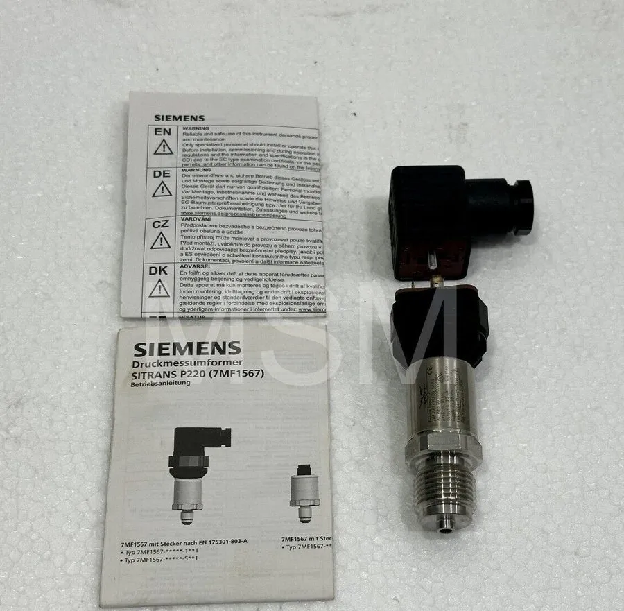 Датчик давления Siemens 7MF1567-3CA00-6AA3 SITRANS P220 Pressure Transmitter