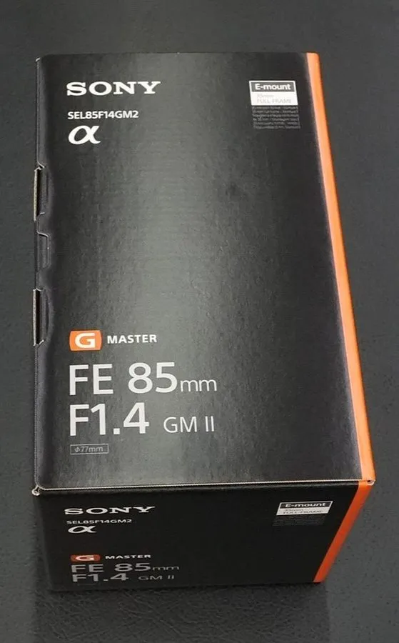 Объектив Sony FE 85mm f/1.4 GM II Full-frame G-Master Lens SEL85F14GM2