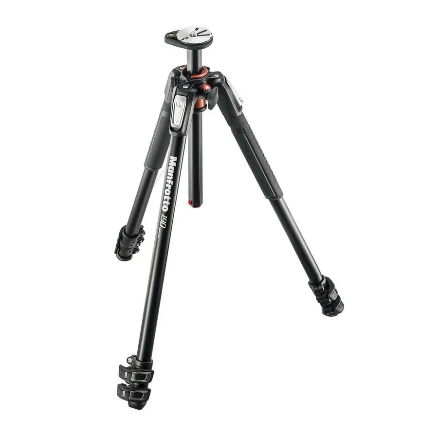 Оборудование видеонаблюдения Manfrotto 190 Collection Aluminium 3 Section Tripod