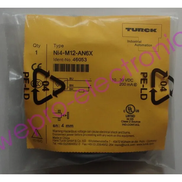 Датчик приближения TURCK Proximity switch sensor NI4-M12-AN6X