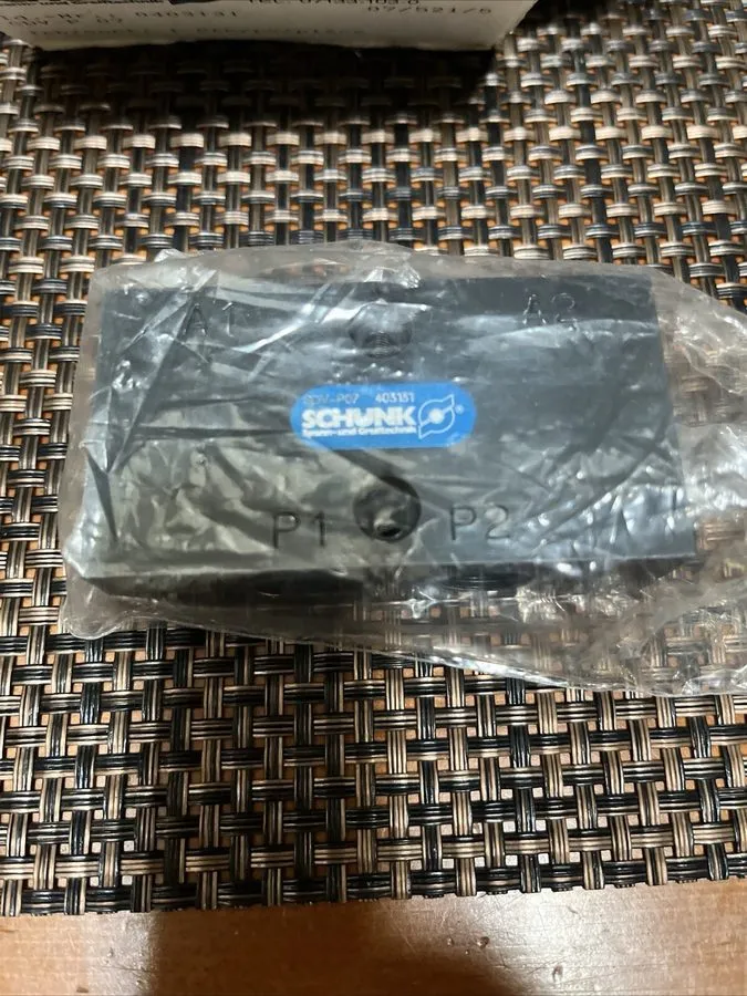 Робот SCHUNK SDV-P 07 Pressure Maintenance Valve 0403131