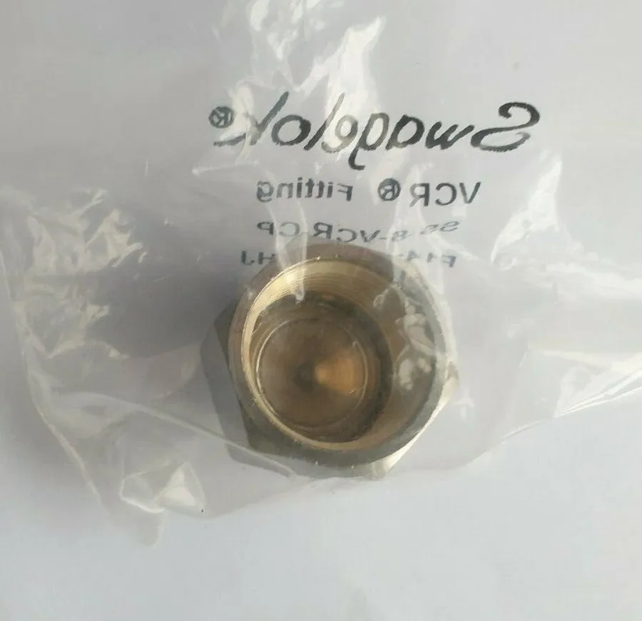 Фитинг Swagelok SS-8-VCR-CP 316 Stainless Steel VCR Face Seal Fitting FNSP
