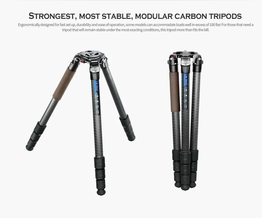Оборудование видеонаблюдения Leofoto LN-364C+YB-75LK Systematic Bowl Tripod & Le