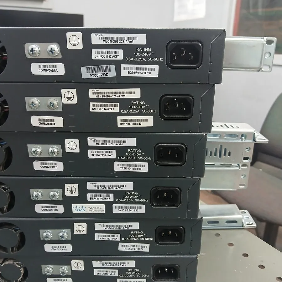 Коммутатор Cisco ME-3400EG-2CS-A 2-port Metro Ethernet Access Gigabit Switch — фото лота 2