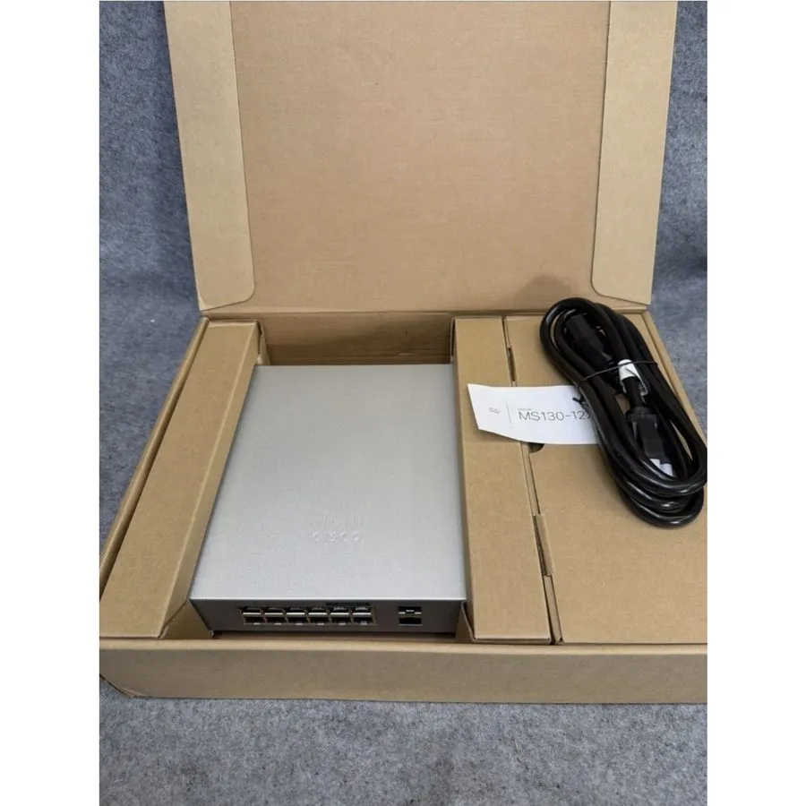 Коммутатор UNCLAIMED Cisco Meraki MS130-12X-HW Cloud Managed 12port Switch