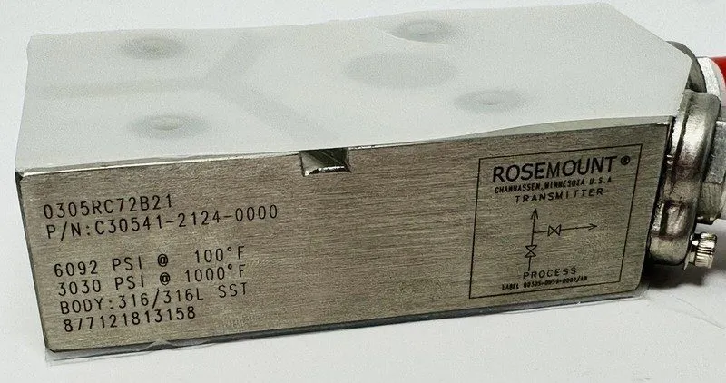 Датчик давления Rosemount C30541-2124-0000 316SS Pressure Transmitter T162439