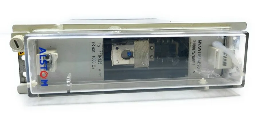 Реле защиты Alstom MVAW11R1AB9000A Single Phase Overcurrent AC Protection Relay — фото лота 2