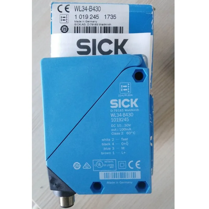 Фотоэлектрический датчик SICK WL34-B430 1019245 photoelectric switch sensor