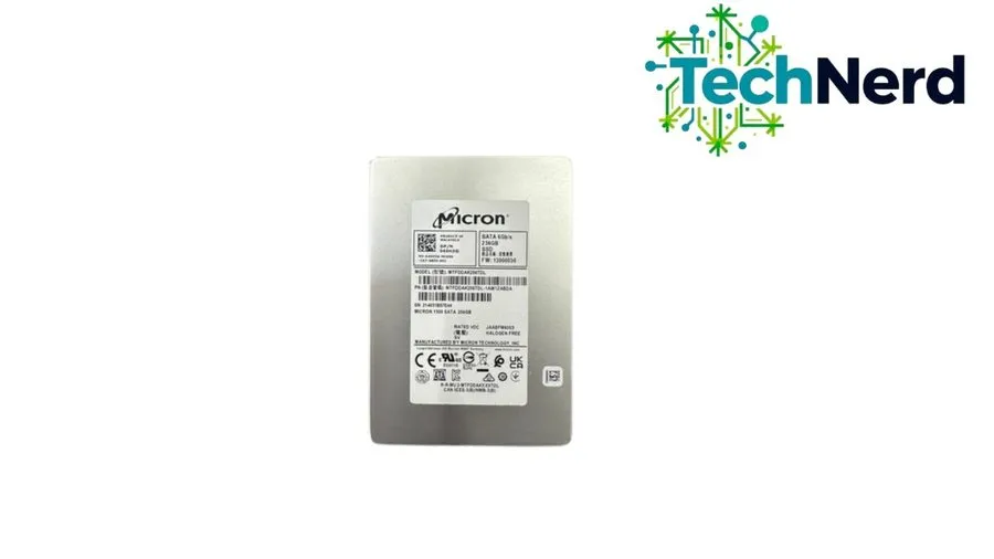 SSD-накопитель Micron 1300 Internal SSD MTFDDAK256TDL 256GB TLC SATA III 2.5"