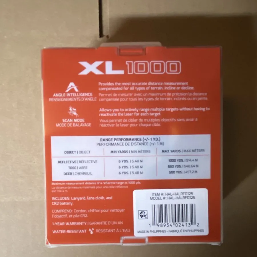 Оптико-электронная система HALO OPTICS XL1000 Laser Rangefinder 1000 yd 6x Magni — фото лота 1