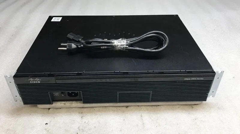 Маршрутизатор Cisco 2911 CISCO2911-SEC/K9 Securityk9 Gigabit Router w/ PWR-2911- — фото лота 1